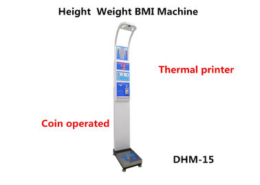 DHM - 15 Jetonlu Yükseklik Ölçümü ve BMI Analizi ile Tartım Terazisi