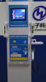 Ultrasonic height weight scales with blood pressure , temperature, fat mass  for medical  Equipment